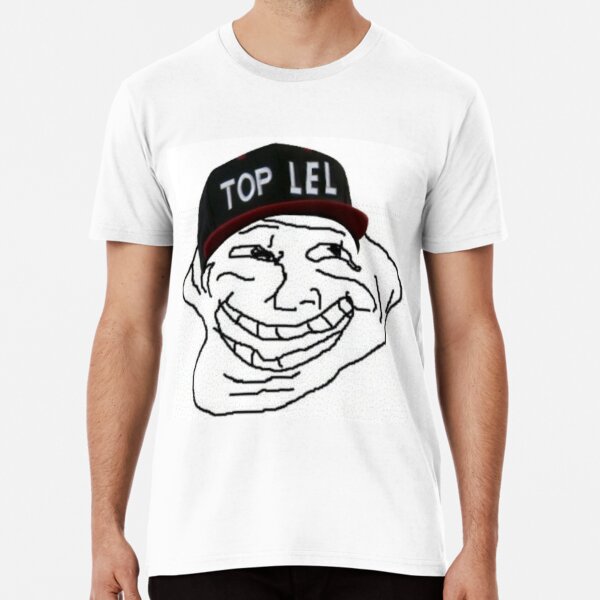 Top LEL Troll Face Poster for Sale by lolhammer