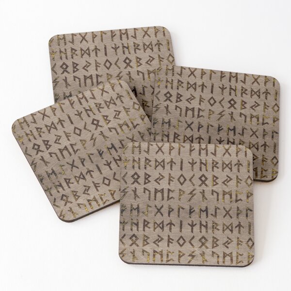 Item preview, Ancient Norse Runes  Alphabet pattern designed and sold by k9printart.