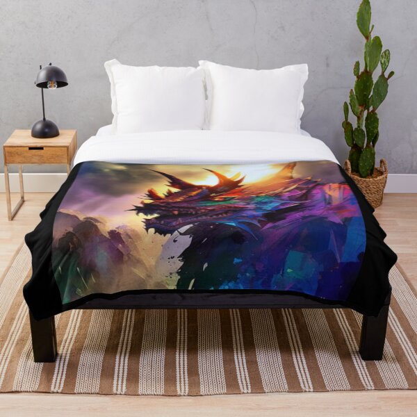 Item preview, Watercolor Dragon designed and sold by Verdant Rose Studio.