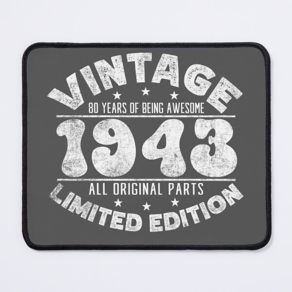Item preview, Vintage 1943 Limited Edition | 80th Birthday 80 Year Old designed and sold by engsasa.