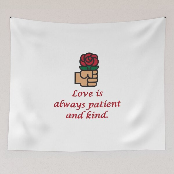 Item preview, Love Is Always Patient And Kind designed and sold by CrankyOldDude.