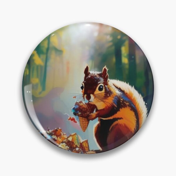 Item preview, Choco Chip Squirrel designed and sold by Verdant Rose Studio.