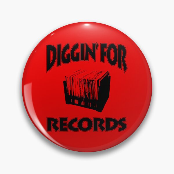 Item preview, Diggin' for Records DR Black designed and sold by Tee4Daily.