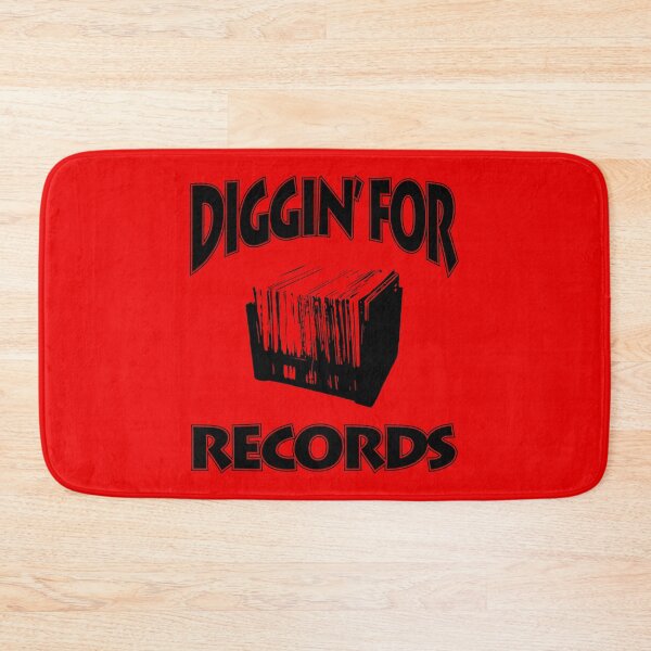 Item preview, Diggin' for Records DR Black designed and sold by Tee4Daily.