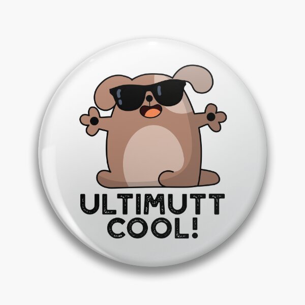 Item preview, Ulti-mutt Cool Funny Dog Puns  designed and sold by punnybone.