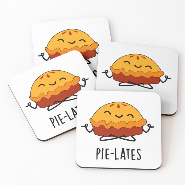 Item preview, Pie-lates Funny Pie Puns  designed and sold by punnybone.