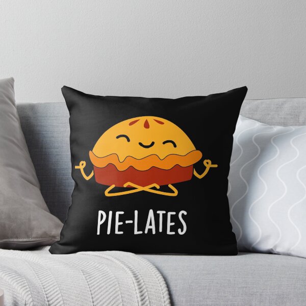 Item preview, Pie-lates Funny Pie Puns (Dark BG) designed and sold by punnybone.