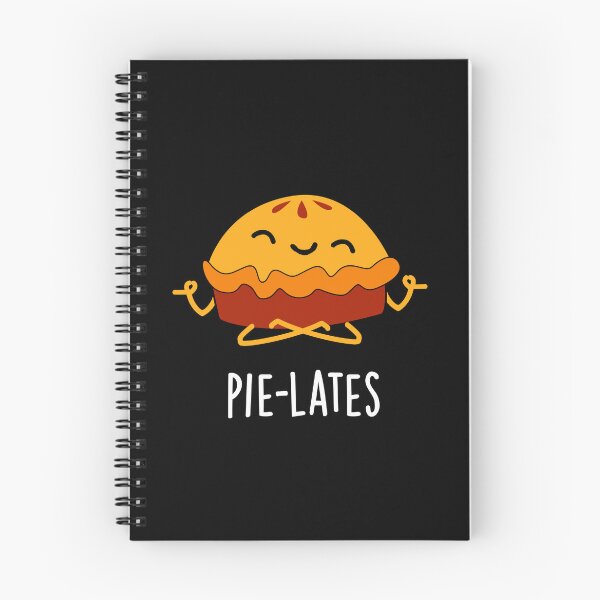 Item preview, Pie-lates Funny Pie Puns (Dark BG) designed and sold by punnybone.