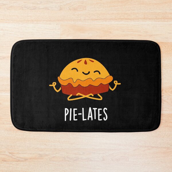 Item preview, Pie-lates Funny Pie Puns (Dark BG) designed and sold by punnybone.