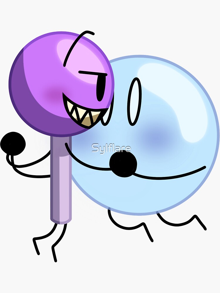 "Bubble x Lollipop (Bubblepop)" Sticker for Sale by Sylflare Redbubble