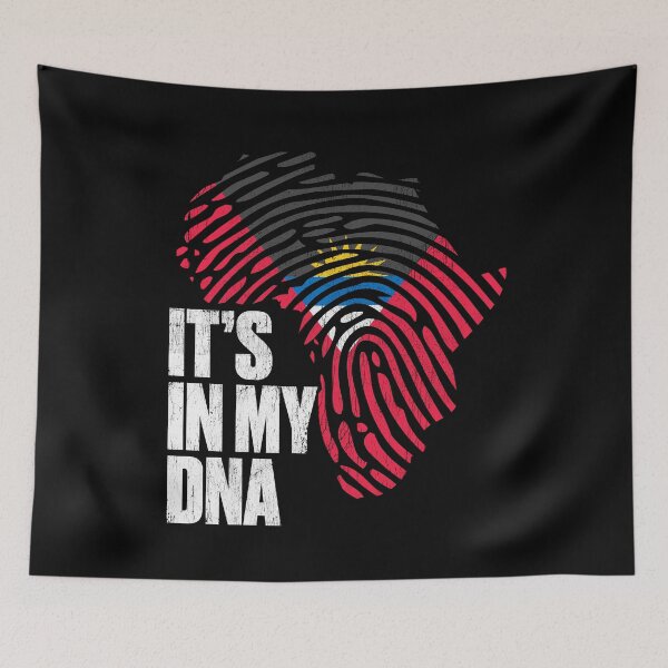 Item preview, Pan African Antigua and Barbuda It's In My DNA Black Melanin Barbudan designed and sold by QueenOfPrint.