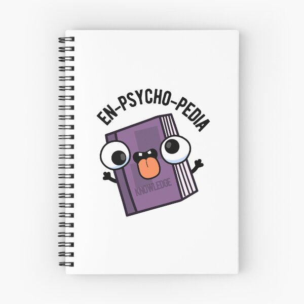 Item preview, En-psycho-pedia Funny Encyclopedia Puns  designed and sold by punnybone.