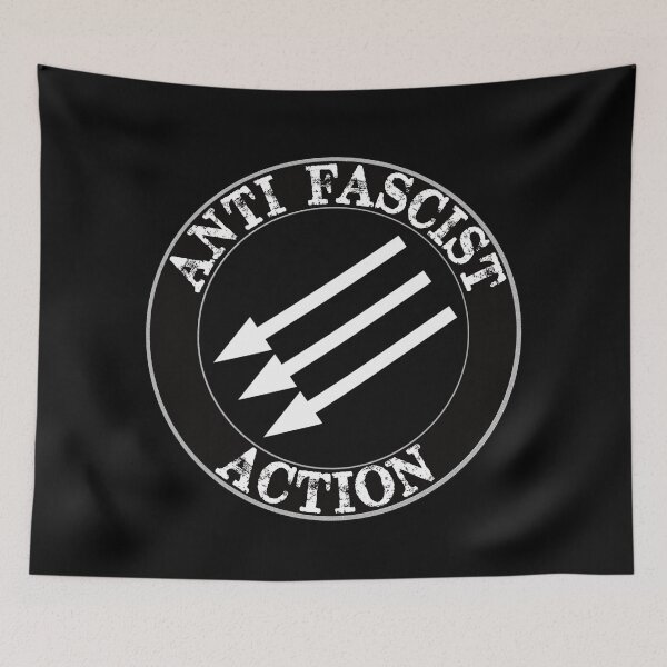 Item preview, ANTI FASCIST ACTION designed and sold by Paparaw.