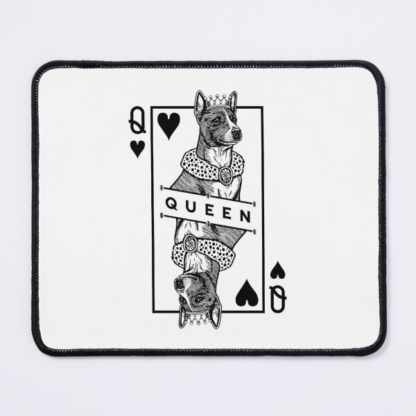 Item preview, Basenji Queen Of Hearts Funny Dog Lover Pop Art designed and sold by GrandeDuc.