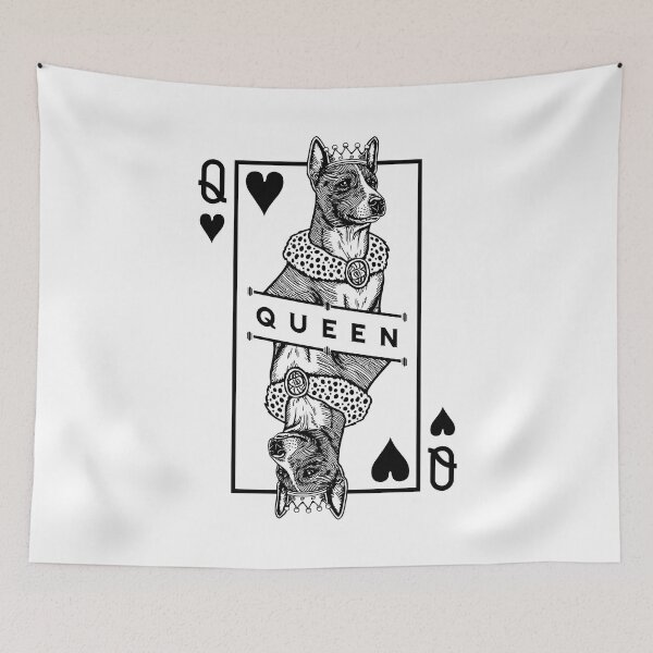 Item preview, Basenji Queen Of Hearts Funny Dog Lover Pop Art designed and sold by GrandeDuc.