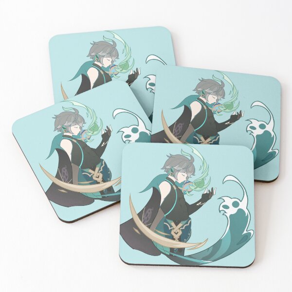 Item preview, Alhaitham Sumeru card Wave - Genshin Impact designed and sold by Sara2806.