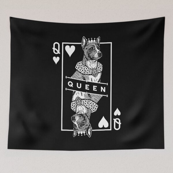 Item preview, Basenji Queen Of Hearts Funny Dog Lover Pop Art designed and sold by GrandeDuc.