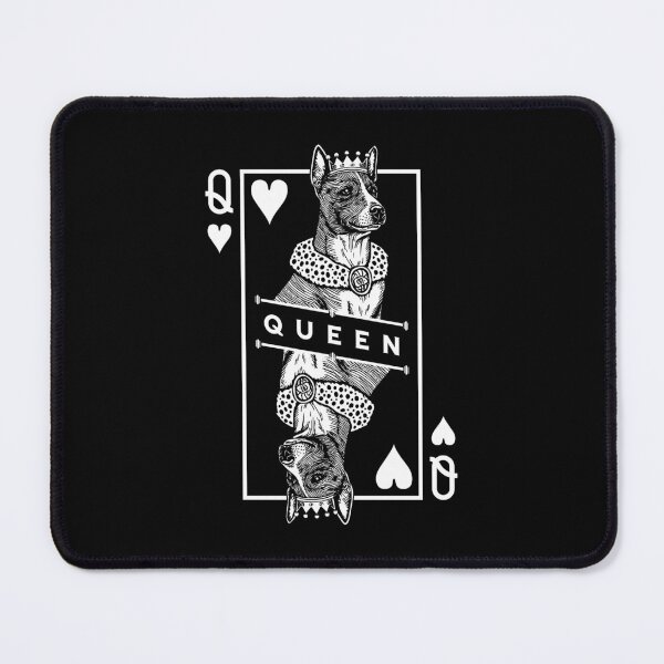 Item preview, Basenji Queen Of Hearts Funny Dog Lover Pop Art designed and sold by GrandeDuc.