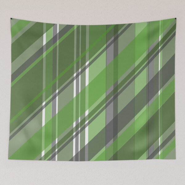 Item preview, Tartan - Diagonal Tartan - Green designed and sold by Quooki.