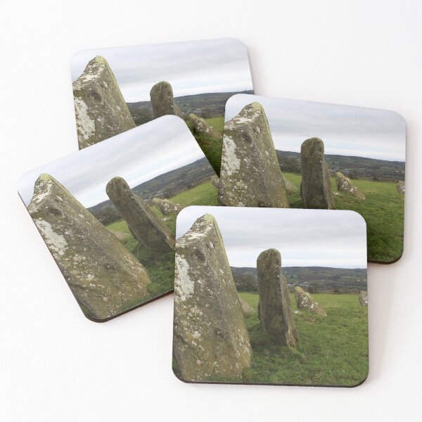 Item preview, Ancient standing stone circle at Beltany Raphoe designed and sold by eddiebarronshop.