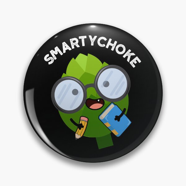 Item preview, Smartychoke Funny Artichoke Puns (Dark BG) designed and sold by punnybone.