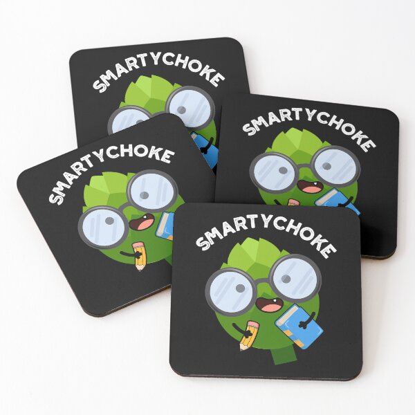 Item preview, Smartychoke Funny Artichoke Puns (Dark BG) designed and sold by punnybone.