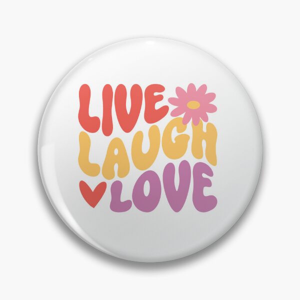 Item preview, Live Laugh Love with Flower designed and sold by Sunniest Designs.