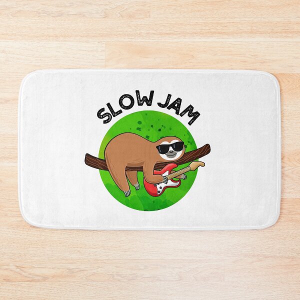 Item preview, Slow Jam Funny Sloth Puns  designed and sold by punnybone.