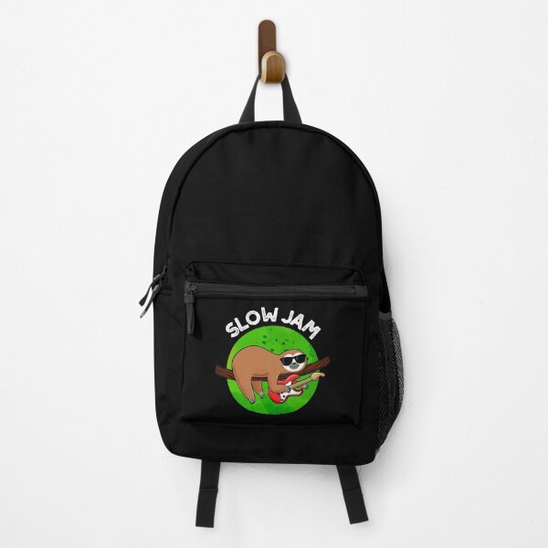 Item preview, Slow Jam Funny Sloth Puns (Dark BG) designed and sold by punnybone.