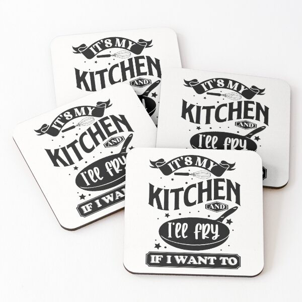 Item preview, Its My Kitchen Ill fry if I want - Funny Kitchen Signs Decor  designed and sold by AppareIIndustry.