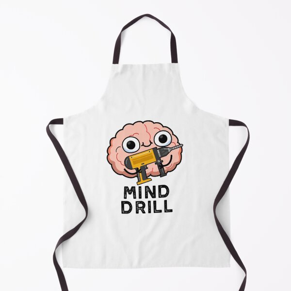 Item preview, Mind Drill Funny Brain Tool Puns  designed and sold by punnybone.