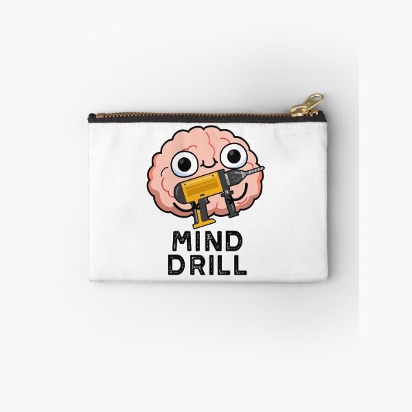 Item preview, Mind Drill Funny Brain Tool Puns  designed and sold by punnybone.