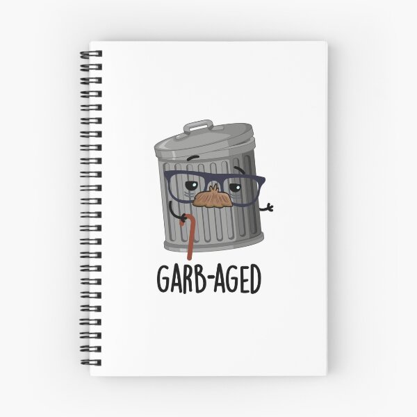 Item preview, Garbaged Funny Trash Can Puns  designed and sold by punnybone.