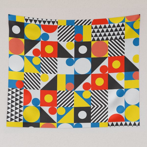 Item preview, Geometría colorida designed and sold by aguyfromspain.