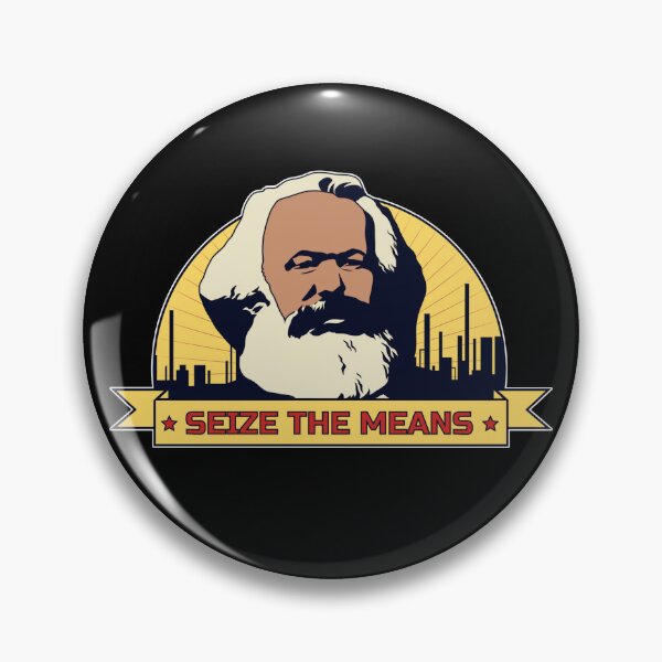 Item preview, Karl Marx Means of Production Quote Graphic  designed and sold by The Junto Shop.