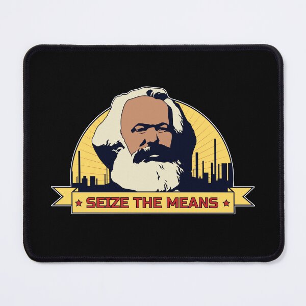 Item preview, Karl Marx Means of Production Quote Graphic  designed and sold by The Junto Shop.