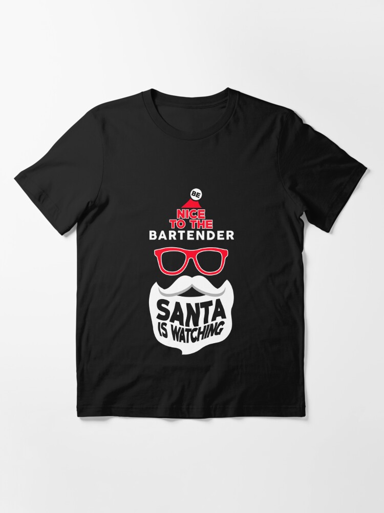 bartender christmas shirt