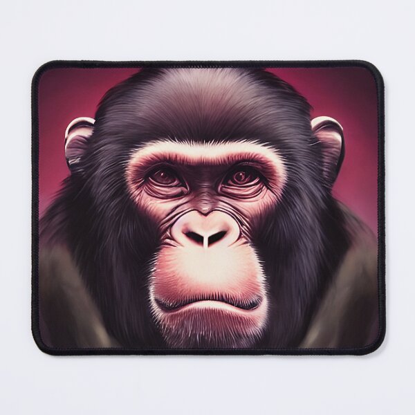 Item preview, cyberpunk gorilla  ape Kong portrait illustration art 15 designed and sold by vishalraifx.