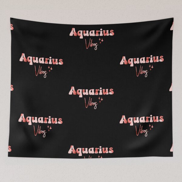 Item preview, Floral Aquarius Vibes designed and sold by MyStarSign.
