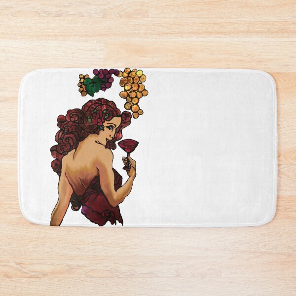 Item preview, JUST A GIRL WHO LOVES RED WINE, ABSTRACT, POP ART,  WINE LOVER designed and sold by Danicus666.