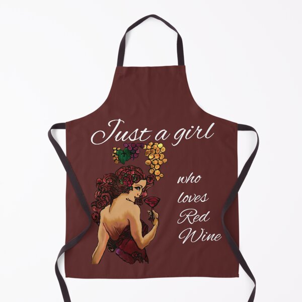 Item preview, JUST A GIRL WHO LOVES RED WINE, ABSTRACT, POP ART,  WINE LOVER designed and sold by Danicus666.