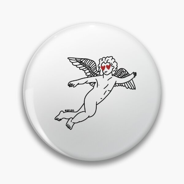 Item preview, Flying Angel (RED) Sticker designed and sold by redlegliv.