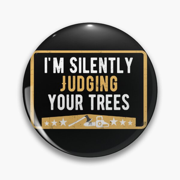 Item preview, Arborist Silently Judging Trees designed and sold by diip.