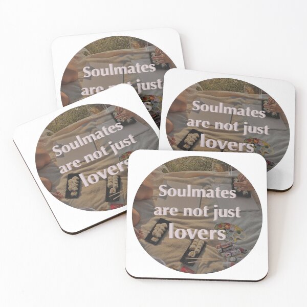 Item preview, Soulmates are not just love designed and sold by Famousstickers-.