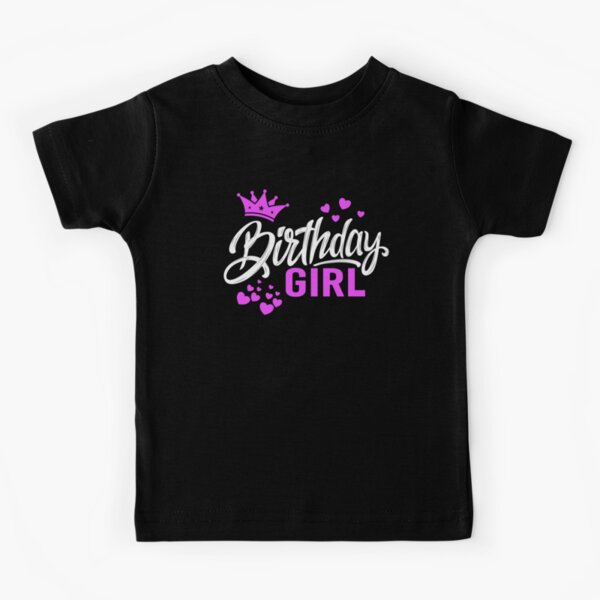 T-shirt enfant avec l'œuvre « Anniversaire Fille Filles Femmes Idée Cadeau  Anniversaire » de l'artiste Macphisto71