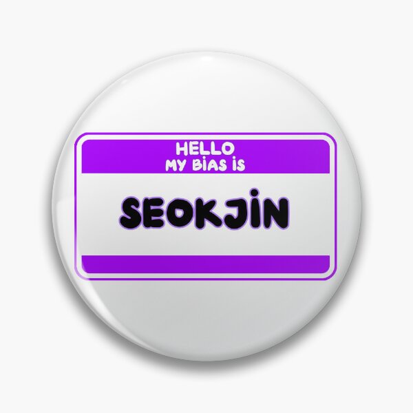 Item preview, hello my bias is seokjin designed and sold by krithe.