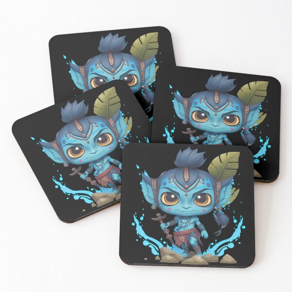 Item preview, Avatar The Waterbender, cute character, navi child designed and sold by Evangeline ⭐⭐⭐⭐⭐.