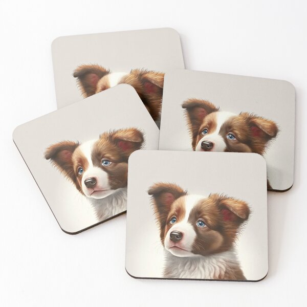 Item preview, Red Merle Border Collie designed and sold by DigitalRiggs.