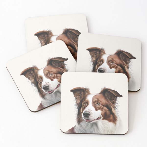 Item preview, Red Merle Border Collie designed and sold by DigitalRiggs.