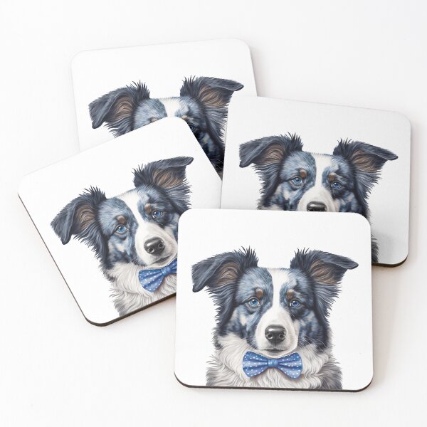 Item preview, Blue Merle Border Collie designed and sold by DigitalRiggs.